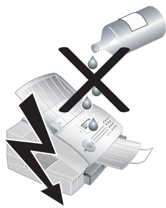 XEROX FAXCENTRE F110 - Instrucciones de seguridad - 3