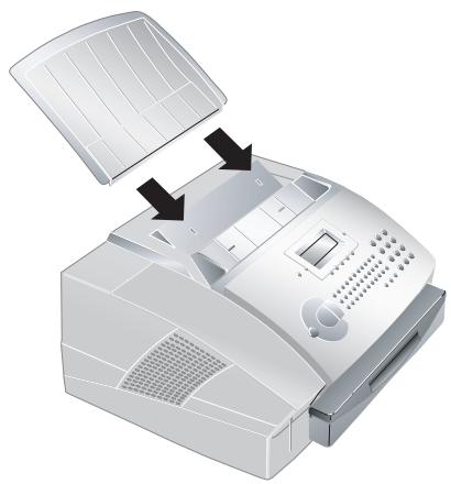 XEROX FAXCENTRE F110 - Fijación del soporte de documentos - 1