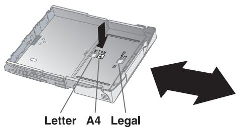 XEROX FAXCENTRE F110 - Loading Letter-sized or Legal-sized Paper - 2