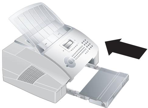 XEROX FAXCENTRE F110 - Mise en place du papier A4 - 6