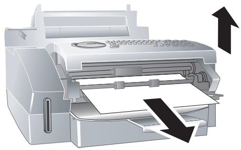 XEROX FAXCENTRE F110 - Paper or Document Jams - 3
