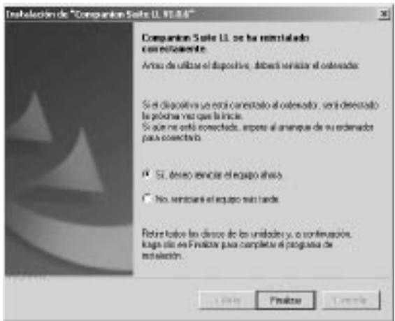XEROX FAXCENTRE F110 - Instalación del software - 6