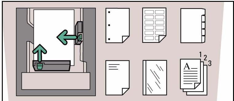 XEROX NUVERA 200 - Chargement du papier dans les magasins - 1