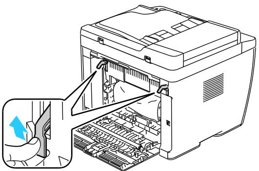 XEROX WORKCENTRE 6015 - Élimination des bourrages papier dans le bac récepteur - 2