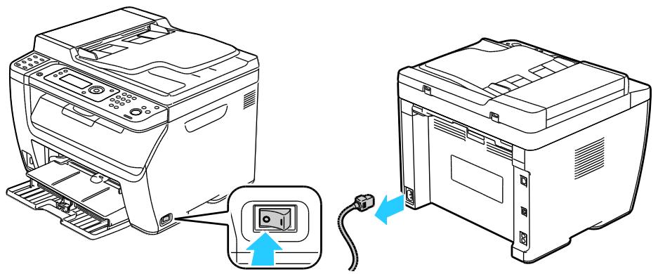 XEROX WORKCENTRE 6015 - Déplacement de l'imprimante - 1