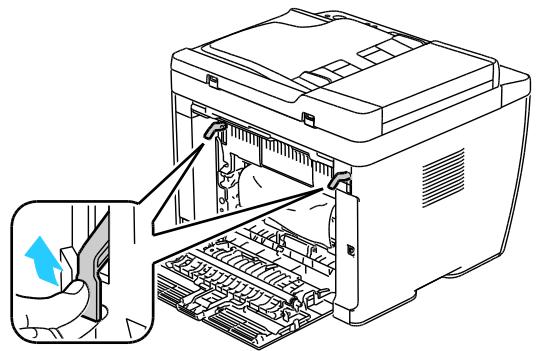 XEROX WORKCENTRE 6015 - Élimination des bourages papier à l'arrête de l'imprimante - 2