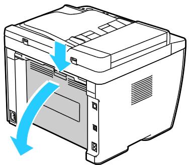 XEROX WORKCENTRE 6015 - Élimination des bourages papier à l'arrête de l'imprimante - 1