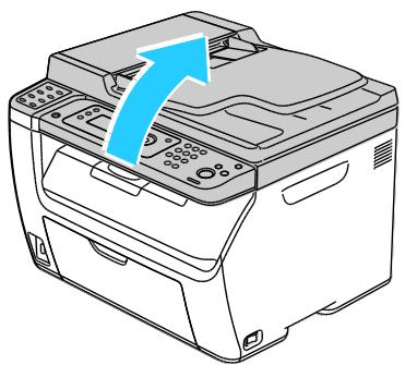 XEROX WORKCENTRE 6015 - Élimination des bourrages papier dans le bac récepteur - 4