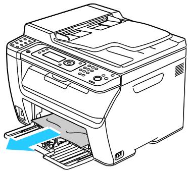 XEROX WORKCENTRE 6015 - Élimination des bourrages papier à l'avant de l'imprimante - 2