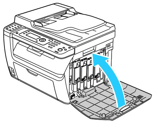 XEROX WORKCENTRE 6015 - Nettoyage de l'intérieur de l'imprimante - 8