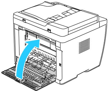 XEROX WORKCENTRE 6015 - Élimination des bourages papier à l'arrête de l'imprimante - 5