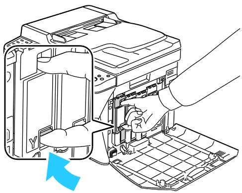 XEROX WORKCENTRE 6015 - Nettoyage de l'intérieur de l'imprimante - 2