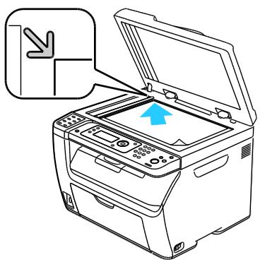 XEROX WORKCENTRE 6015 - Chargement des documents pour la télécopie - 1