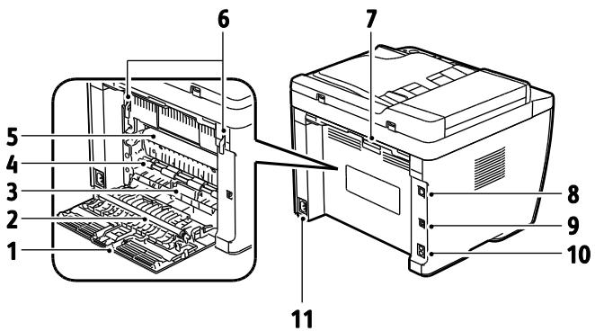 XEROX WORKCENTRE 6015 - Vue arrêtè - 1