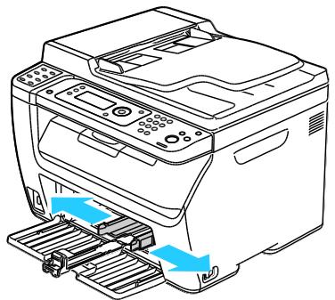 XEROX WORKCENTRE 6015 - Chargement du papier dans le bac principal - 4