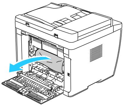 XEROX WORKCENTRE 6015 - Élimination des bourages papier à l'arrête de l'imprimante - 3