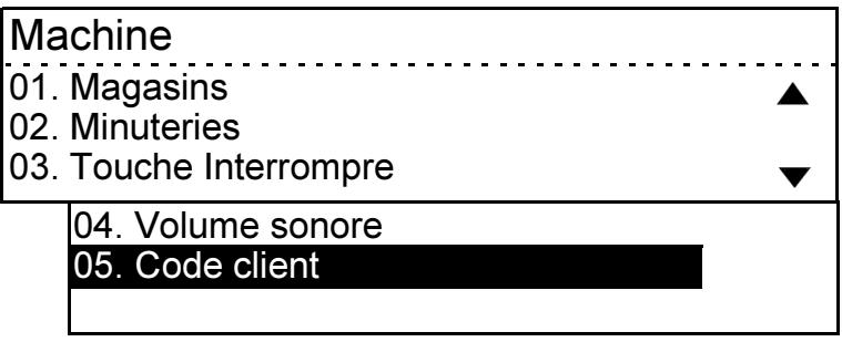 XEROX WORKCENTRE PRO 421E - Configuration du code principal - 1