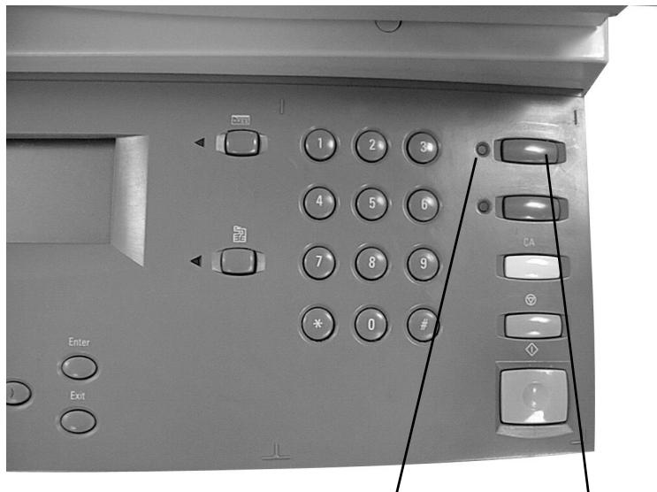 XEROX WORKCENTRE PRO 421E - Mise hors tension - 1