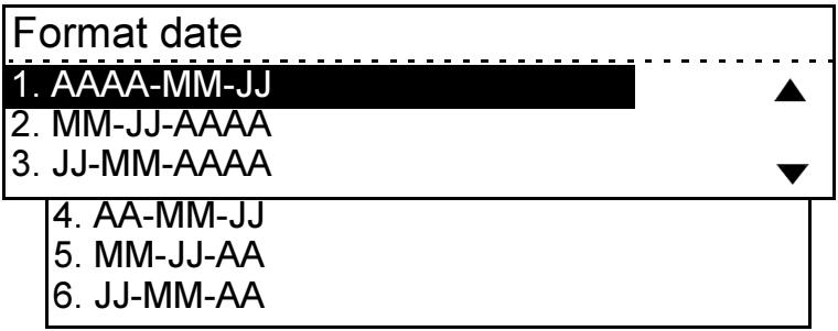 XEROX WORKCENTRE PRO 421E - Format date - 2