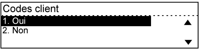 XEROX WORKCENTRE PRO 421E - Configuration du code principal - 2
