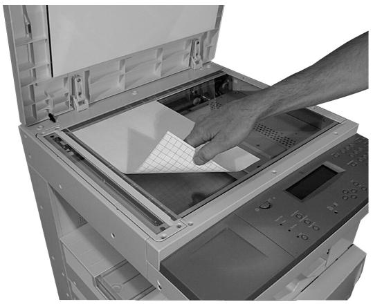 XEROX WORKCENTRE PRO 421E - Réalisation de produits de copies assemblés à partir de la glace d'exposition - 1