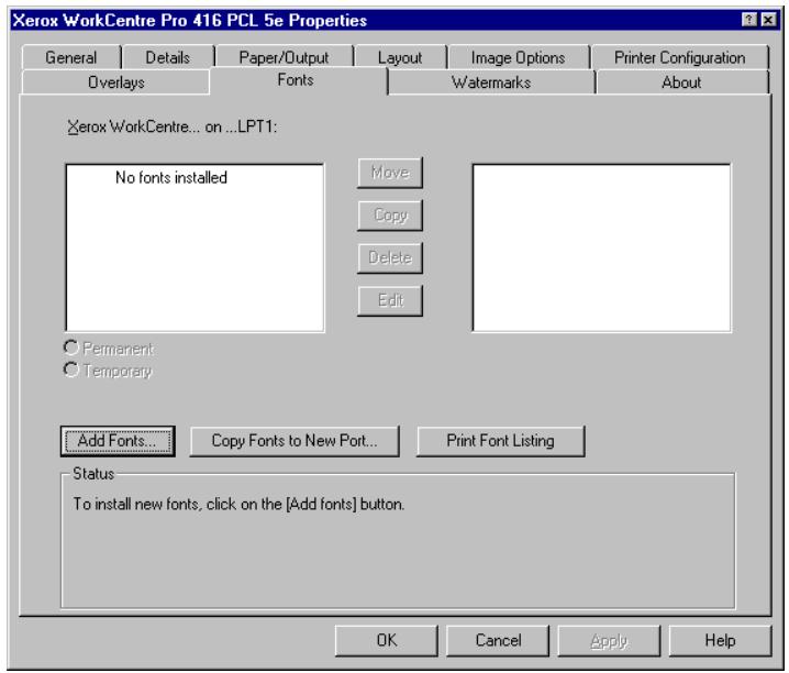 XEROX WORKCENTRE PRO 421E - État de la création de la superposition - 2