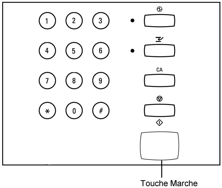 XEROX WORKCENTRE PRO 421E - Touche Marche - 1