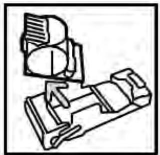 XEROX 4112 - Remplacement de la cartouche d'agrafes du module de finition standard - 3