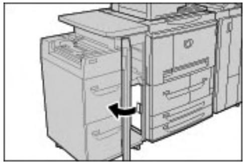 XEROX 4112 - Incidents papier au niveau du panneau inférieur gauche - 2