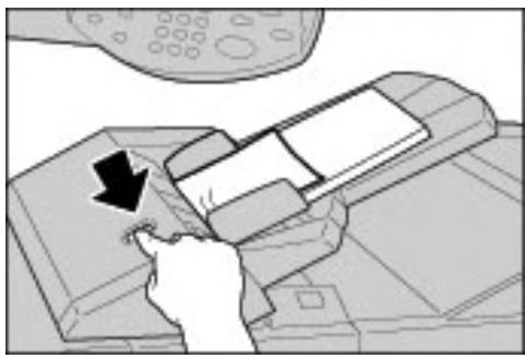 XEROX 4112 - Incidents papier dans le magasin 8 (dispositif d'insertion post-traitement) - 1