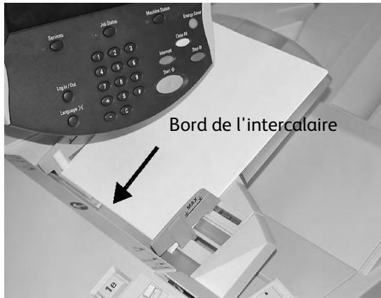 XEROX 4112 - Mise en place d'intercalaires dans le magasin 8 (dispositif d'insertion post-traitement) - 2