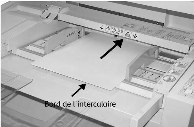 XEROX 4112 - Mettre en place les intercalaires : - 1