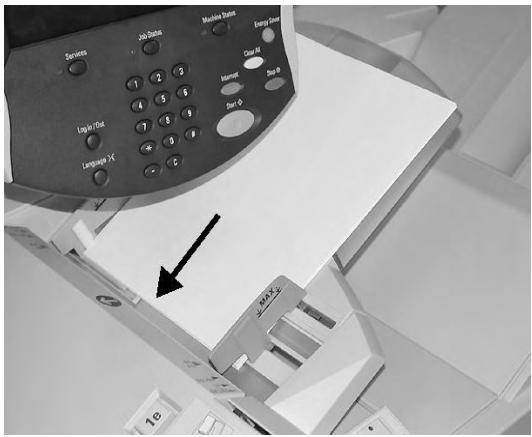 XEROX 4112 - Mise en place des supports dans le magasin 8 (dispositif d'insertion post-traitement) - 2