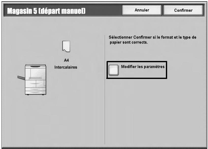 XEROX 4112 - Impression d'un travail avec intercalaires - 1