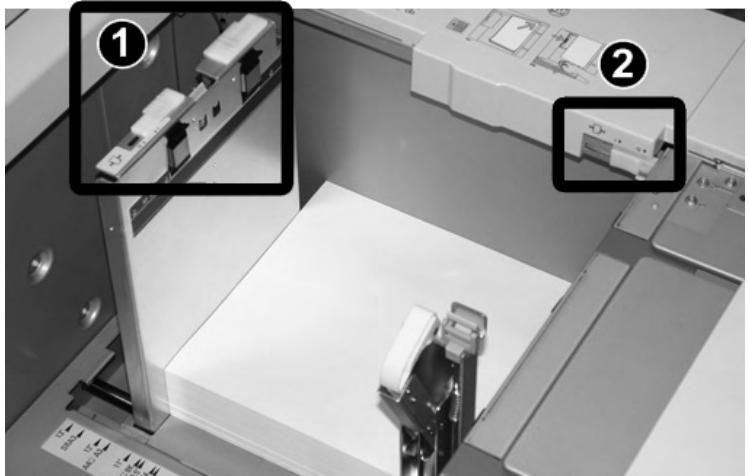 XEROX 4112 - Leviers de réglage du travers - 1