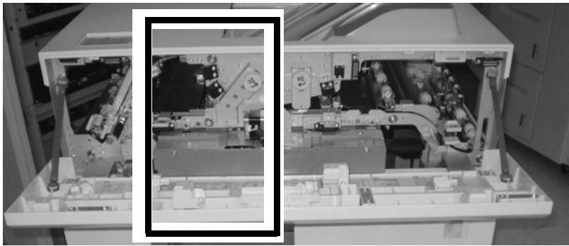 XEROX 4112 - Incidents au niveau du transport du bac grande capacité (E4, E5 et E6) - 1