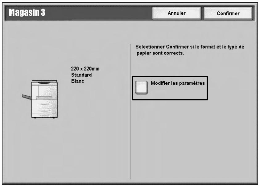 XEROX 4112 - Sélectionner les options papier et : - 9