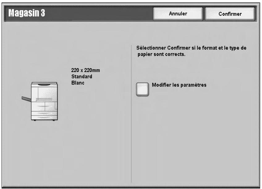 XEROX 4112 - Sélectionner les options papier et : - 3