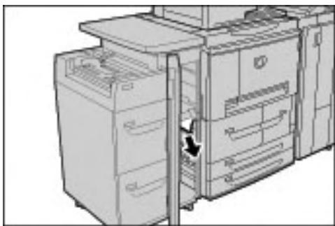 XEROX 4112 - Incidents papier au niveau du panneau inférieur gauche - 3