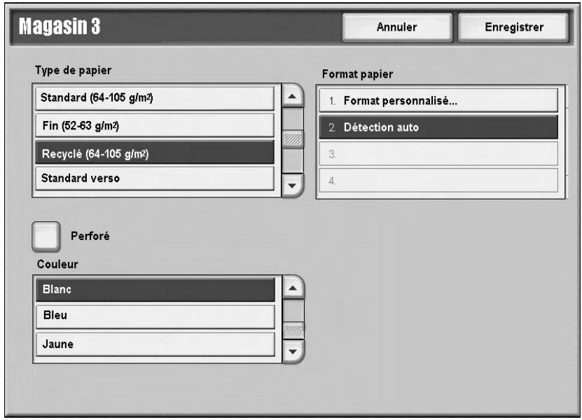 XEROX 4112 - Sélectionner les options papier et : - 10