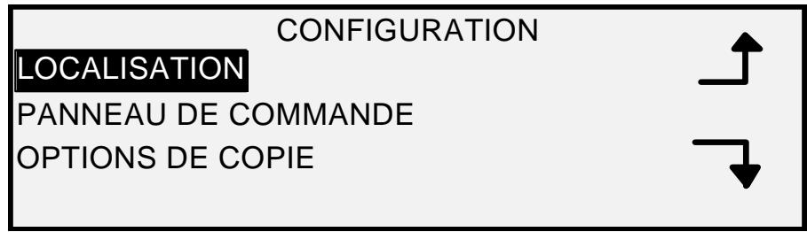 XEROX 6030 - Menu Configuration - 1