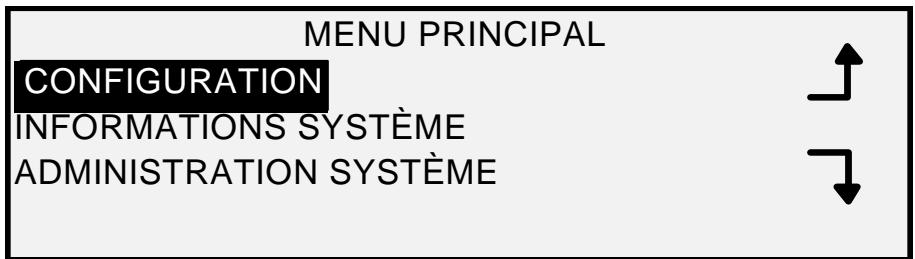 XEROX 6030 - Menu principal - 2