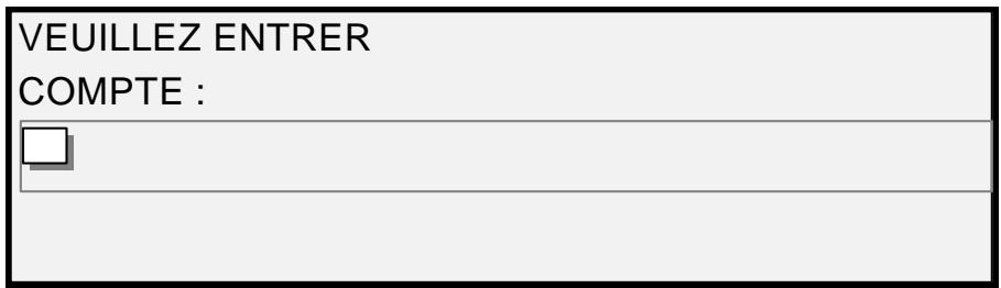 XEROX 6030 - Écran Veuillez entrer utiliser - 1
