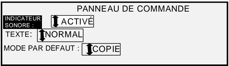 XEROX 6030 - Panneau commande - 1