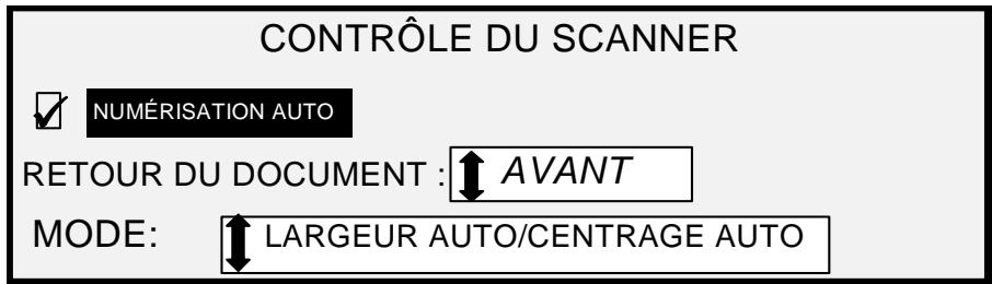 XEROX 6030 - Contrôle du scanner - 1