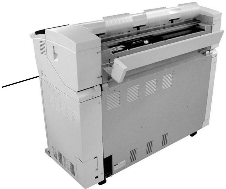 XEROX 6030 - Mise sous tension de l'imprimante et du contrôleur (PUN, YKE, YKE-N, FRX et LVX) - 5