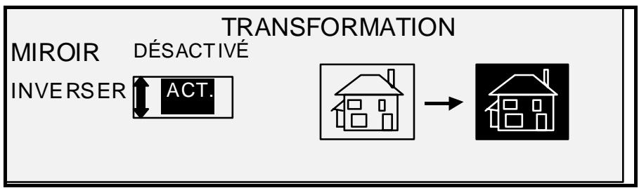 XEROX 6030 - Inversion d'une image - 2