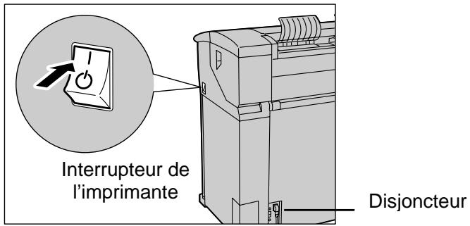 XEROX 6030 - Mise sous tension du système - 1