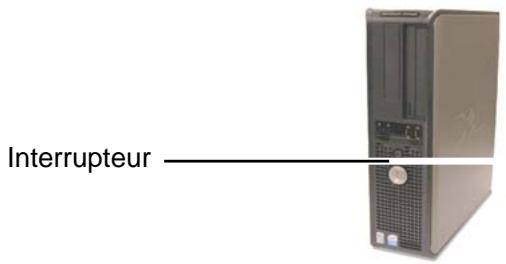 XEROX 6030 - Mise sous tension du système - 3