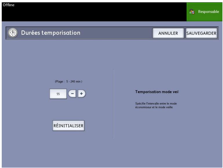 XEROX 6279 - Temporisation mode veille - 3